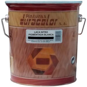 LACA NITRO ACABADO PIGMENTADA BLANCA MATE