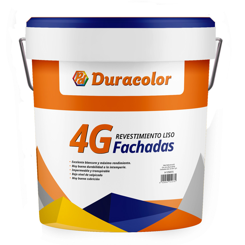 REVESTIMIENTO LISO FACHADAS 4G